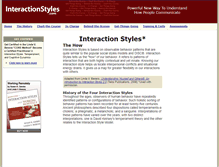 Tablet Screenshot of interactionstyles.com